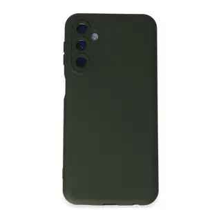 Galaxy M34 5g Kılıf Nano İçi Kadife Silikon - Koyu Yeşil