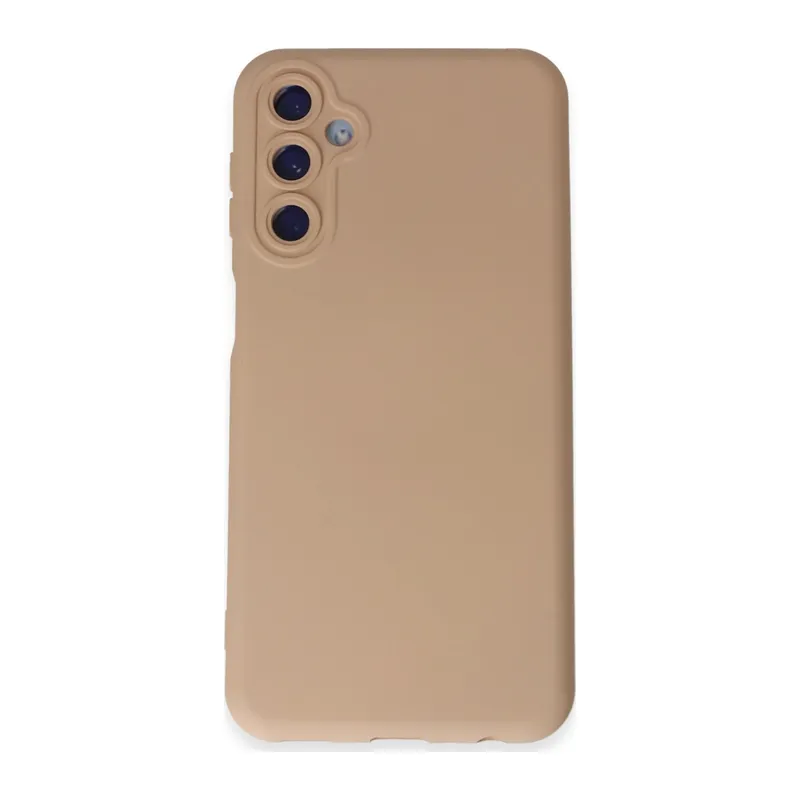 Galaxy M34 5g Kılıf Nano İçi Kadife Silikon - Pudra