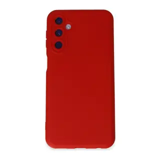 Galaxy M14 5g Kılıf Nano İçi Kadife Silikon - Kırmızı