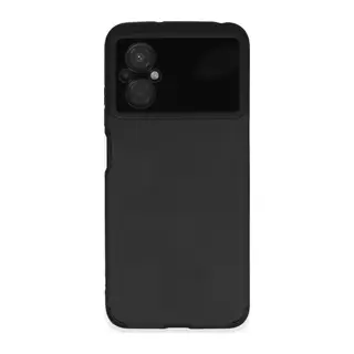 Xiaomi Poco M5 Kılıf Loop Deri Silikon - Siyah