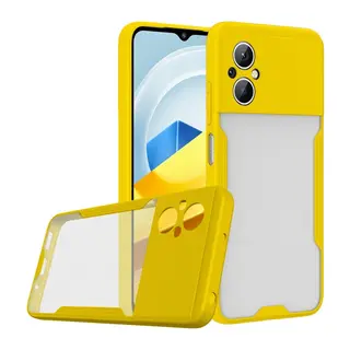 Xiaomi Poco M5 Kılıf Platin Silikon - Sarı