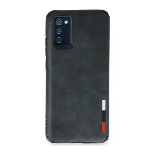 Galaxy A03s Kılıf Loop Deri Silikon - Lacivert