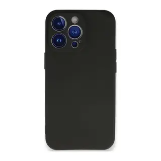 İphone 13 Pro Max Kılıf First Silikon - Siyah