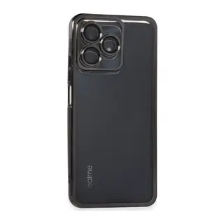 Realme C53 Kılıf Razer Lensli Silikon - Siyah