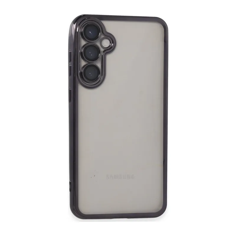 Galaxy S23 Fe Kılıf Razer Lensli Silikon - Mor