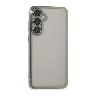 Galaxy S23 Fe Kılıf Razer Lensli Silikon - Gümüş