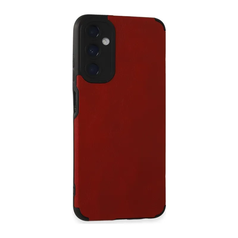 Galaxy A05s Kılıf Loop Deri Silikon - Kırmızı