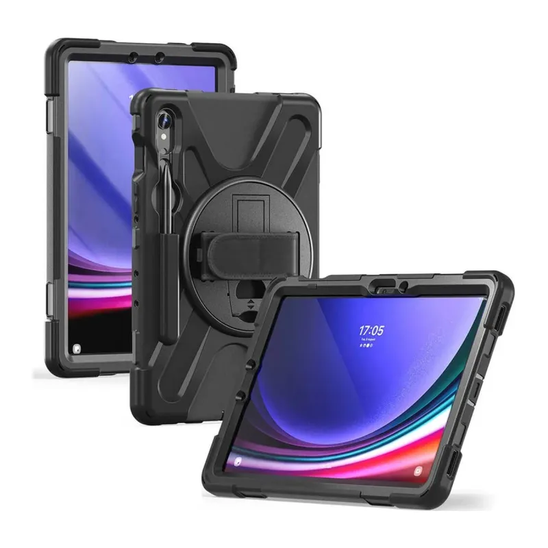 Galaxy X510 Tab S9 Fe 11 Kılıf Amazing Tablet Kapak - Siyah