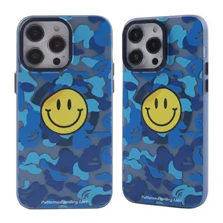 İphone 13 Pro Kılıf Apollo Magneticsafe Desenli Kapak - Apollo Mavi - 1