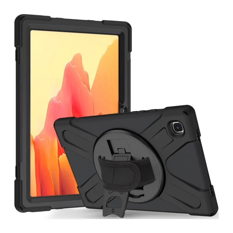 Galaxy T220 Tab A7 Lite 8.7 Kılıf Amazing Tablet Kapak - Siyah