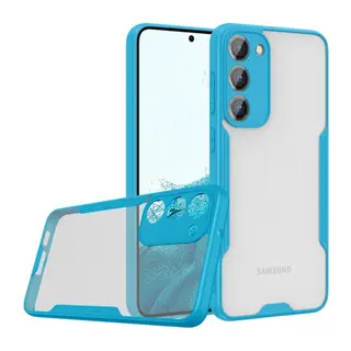 Galaxy S23 Plus Kılıf Platin Silikon - Mavi