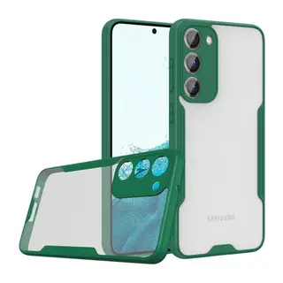 Galaxy S23 Plus Kılıf Platin Silikon - Yeşil