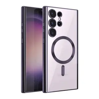 Galaxy S24 Ultra Kılıf Kross Magneticsafe Kapak - Mor