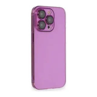 İphone 14 Pro Kılıf Armada Lensli Kapak - Mor