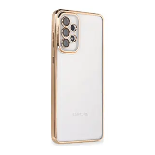Galaxy A53 5g Kılıf Razer Lensli Silikon - Gold
