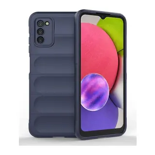 Galaxy A03s Kılıf Optimum Silikon - Lacivert