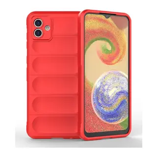 Galaxy A04 Kılıf Optimum Silikon - Kırmızı
