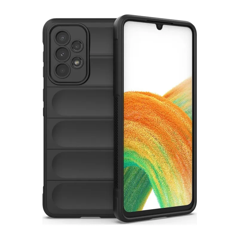Galaxy A33 5g Kılıf Optimum Silikon - Siyah