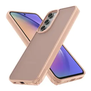 Galaxy A54 5g Kılıf Elegant Kapak - Pudra