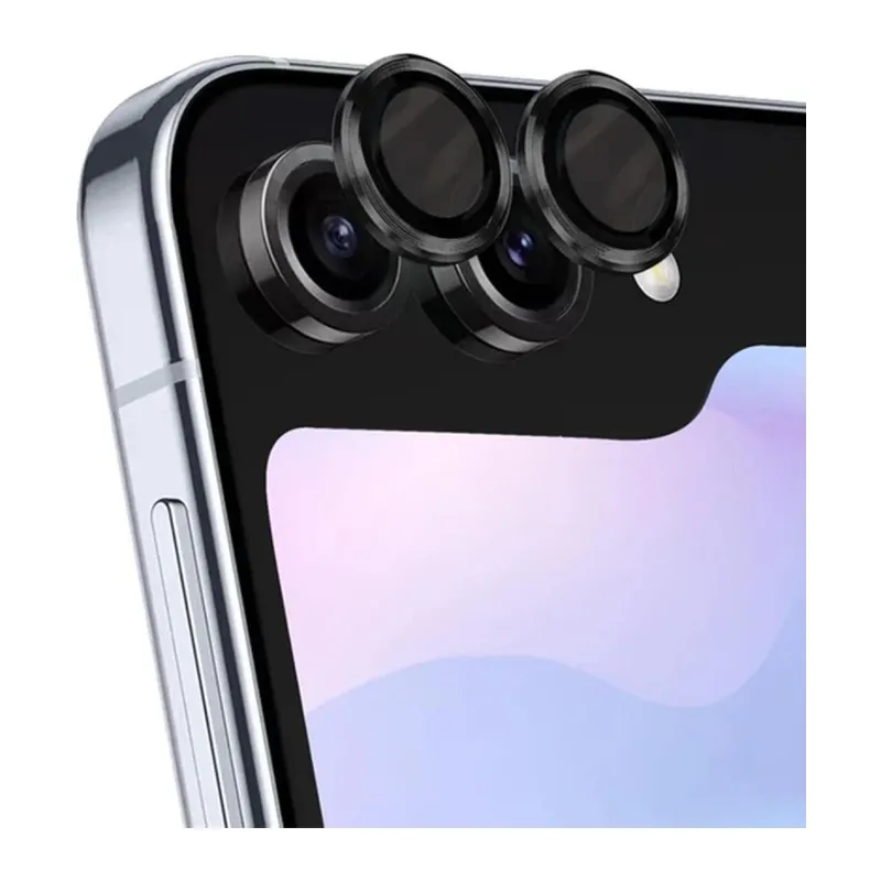 Galaxy Z Flip 5 Valdez Metal Kamera Lens - Siyah