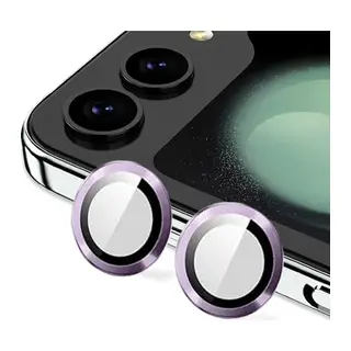 Galaxy Z Flip 5 Valdez Metal Kamera Lens - Derin Mor