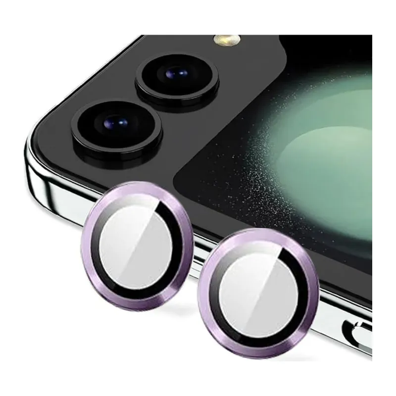 Galaxy Z Flip 5 Valdez Metal Kamera Lens - Derin Mor