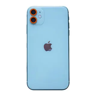 İphone 11 Neon Fosforlu Kamera Lens - Turuncu