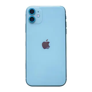 İphone 11 Neon Fosforlu Kamera Lens - Mavi