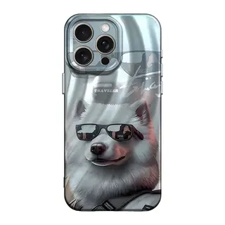 İphone 14 Pro Kılıf Crew Desenli Kapak - Köpek