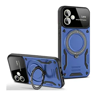 Galaxy A05 Kılıf Joy Lens Standlı Kapak - Lacivert