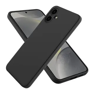 Galaxy A06 Kılıf First Silikon - Siyah