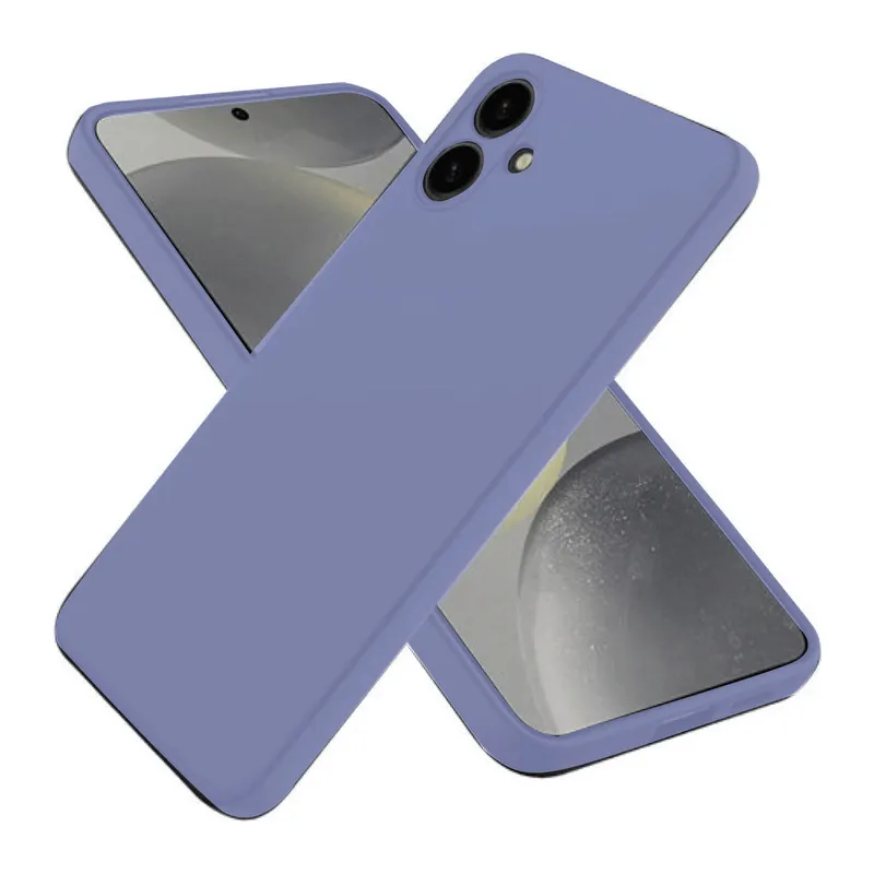 Galaxy A06 Kılıf First Silikon - Lila