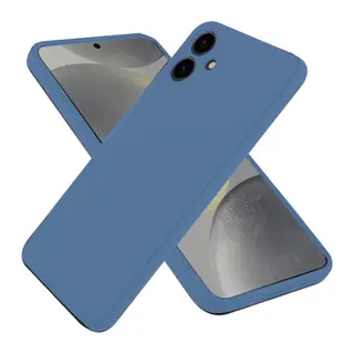 Galaxy A06 Kılıf First Silikon - Mavi