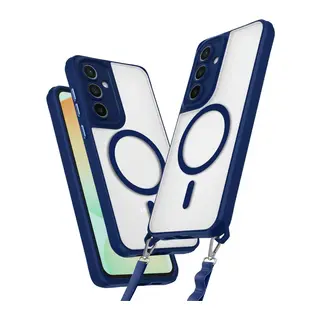Galaxy S24 Fe Kılıf Enka Magsafe Silikon Kılıf - Lacivert