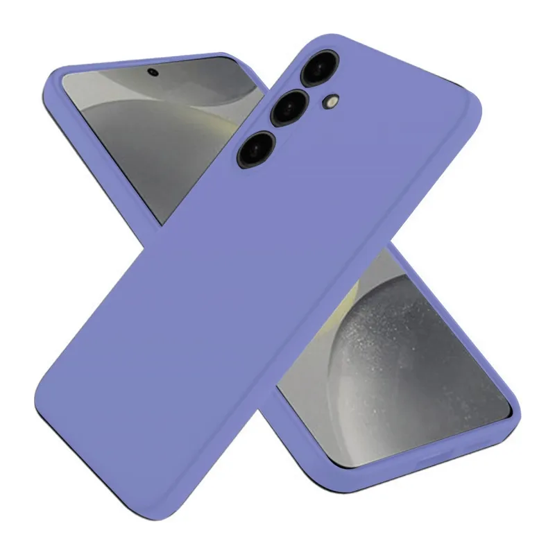 Galaxy A26 Kılıf First Silikon - Lila