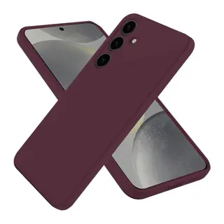 Galaxy A56 Kılıf First Silikon - Mürdüm