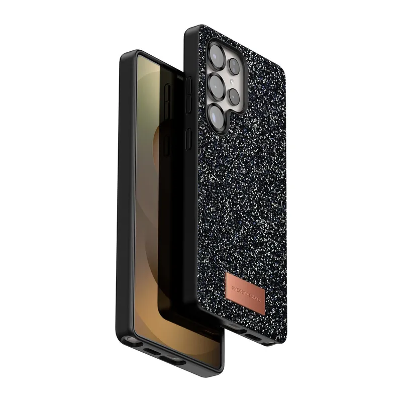 Onegif Galaxy S25 Ultra Bright Simli Kapak - Siyah