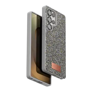 Onegif Galaxy S25 Ultra Bright Simli Kapak - Gümüş