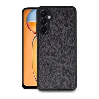 Galaxy A26 Kılıf Aras Deri Kapak - Siyah