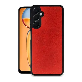 Galaxy A26 Kılıf Aras Deri Kapak - Kırmızı