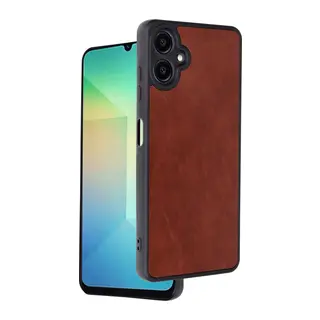 Galaxy A06 Kılıf Aras Deri Kapak - Bordo