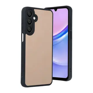 Galaxy A35 5g Kılıf Aras Deri Kapak - Pudra