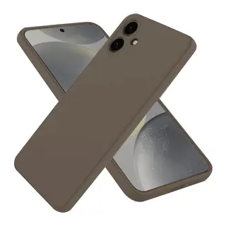 Galaxy A06 Kılıf First Silikon - Kahverengi