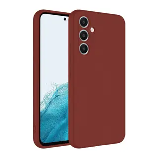 Galaxy A16 5g Kılıf First Silikon - Bordo