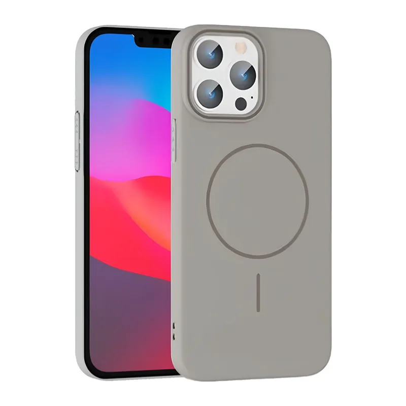 Joko İphone 15 Pro Max Broş Magsafe Kapak - Titan Gri