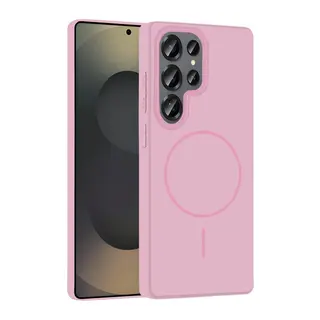 Joko Galaxy S25 Ultra Broş Magsafe Kapak - Pembe