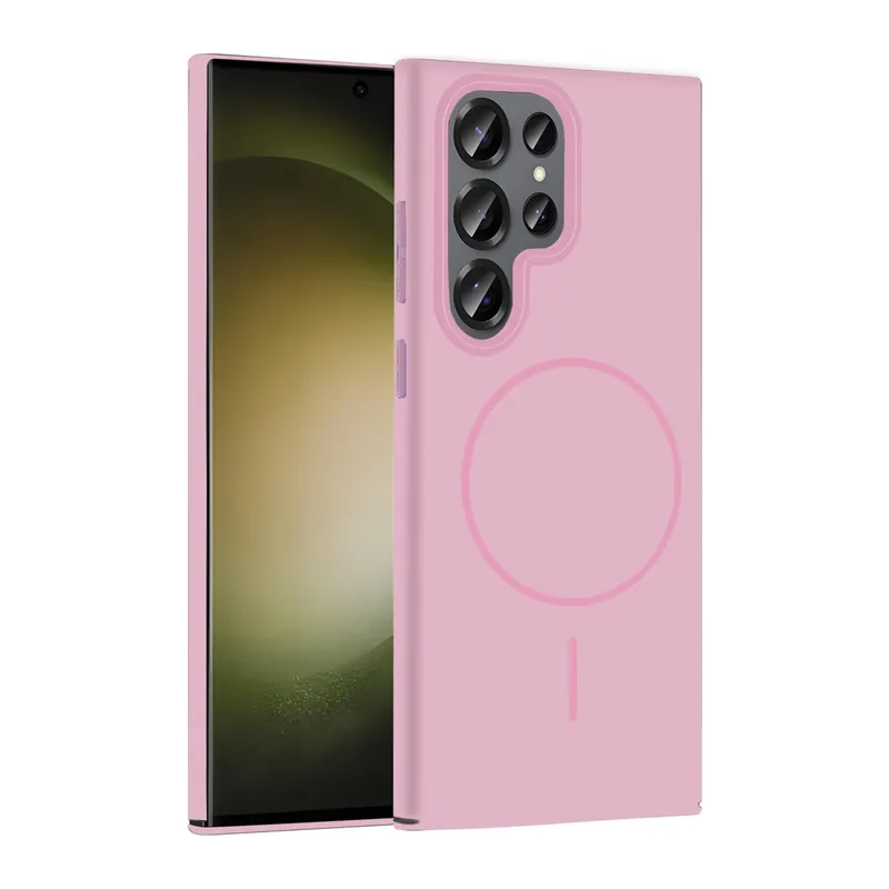 Joko Galaxy S24 Ultra Broş Magsafe Kapak - Pembe