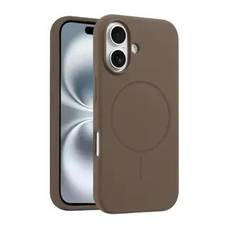 Joko İphone 16 Kılıf Jully Magsafe Kapak - Kahverengi