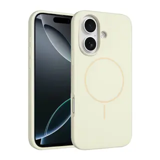 Joko İphone 16 Plus Kılıf Jully Magsafe Kapak - Bej