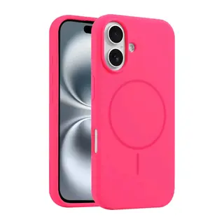 Joko İphone 16 Plus Kılıf Jully Magsafe Kapak - Pembe